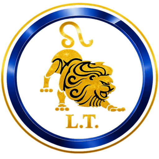 Professional gold lion logo for LEO L.T. Maintenance Services LLC, providing residential and commercial AC maintenance, HVAC services, dryer vent cleaning, and general maintenance in Broward, Palm Beach, and Miami-Dade County, Florida.